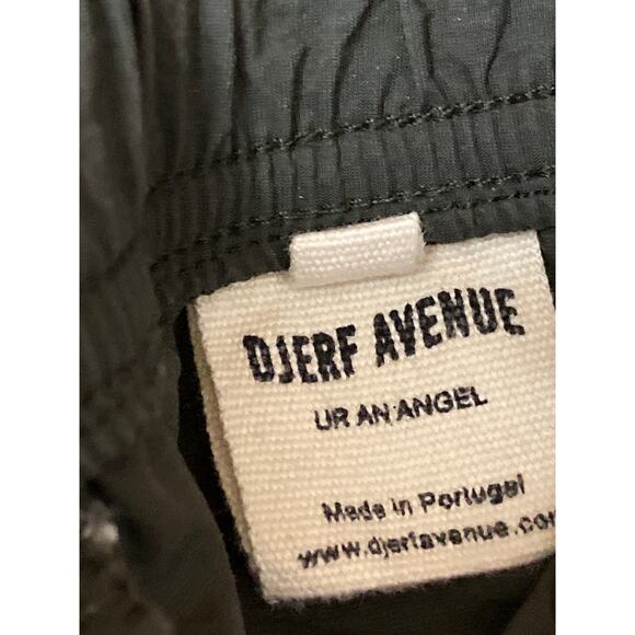 Djerf Avenue Women's Black High Rise Drawstring Wide Leg Sweat Pants Size S - Picture 5 of 6